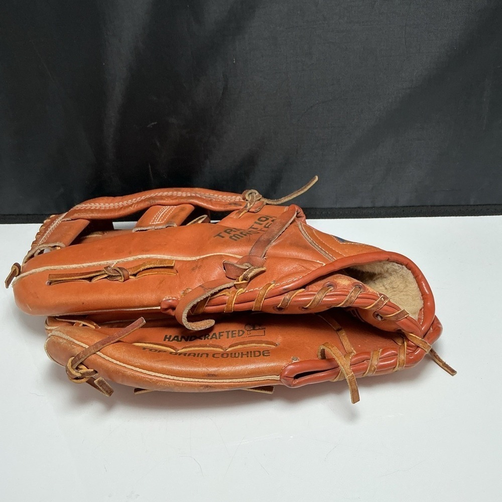 Regent Saddleback Mens Baseball Softball Glove Size 12" Left Handed LHT Leather